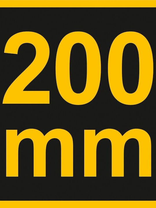 Vorel Γαλλικό Κλειδί Μήκους 200mm με Αντιολισθητική Λαβή