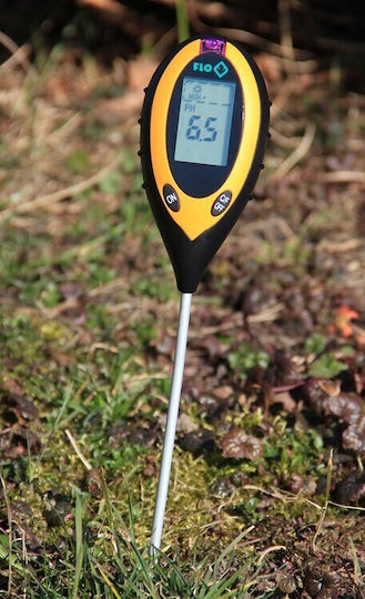 Flo pH-Messgerät mit Messfunktion für Feuchtigkeit Temperatur Sonnenstrahlung