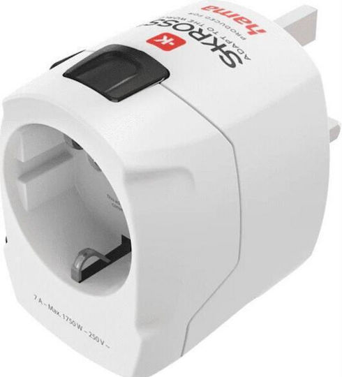 HAMA Universal Steckdosenadapter von Universal zu Universal