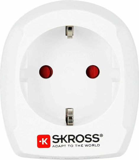 Skross Адаптер За Контакти От Англия Към Англия
