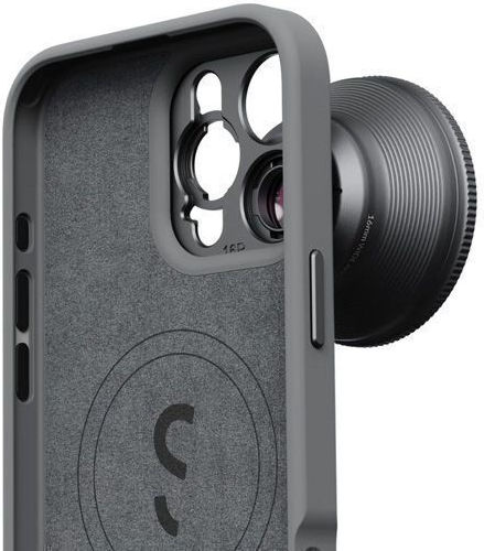 Shiftcam Back Cover Υφασμάτινο με Λουράκι Γκρι (Galaxy M12)