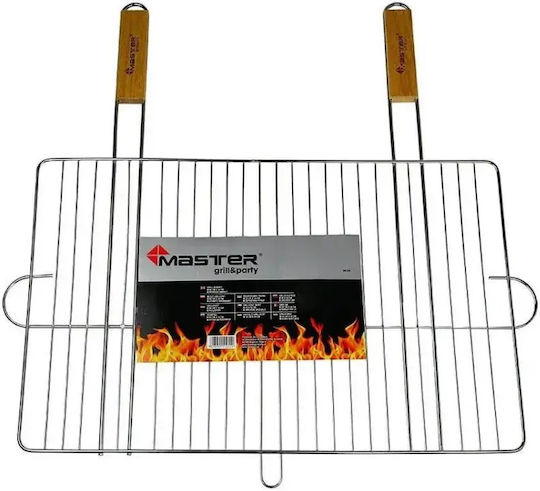 Master Grill & Party Μεταλλική Σχάρα Ψησίματος 54x34εκ.