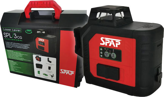 Spap Linear Laser Level Green Beam 7.4V with Working Range 30m