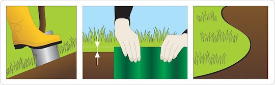 Flo Plastic Garden Hedge In Green Colour 20cm x 9m