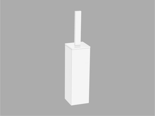 Sanco Metallic Red Bathroom Toilet Brush