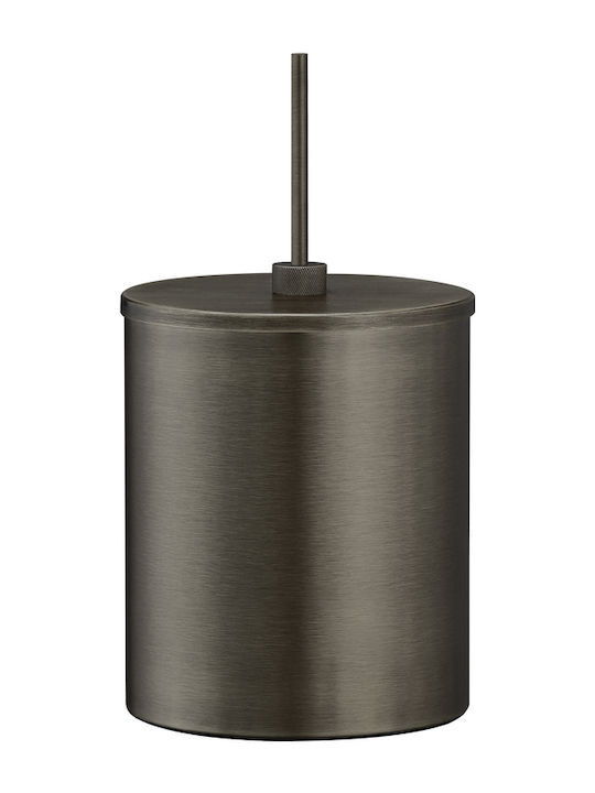 Sanco 190025-M102 Metallischer Badezimmerbehälter 5lt Beige
