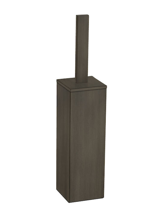 Sanco 90572-M101 Metallic White Bathroom Toilet Brush