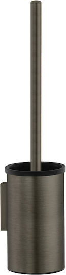 Sanco 91593-M118 Metallische Toilettenbürste Badezimmer Grau