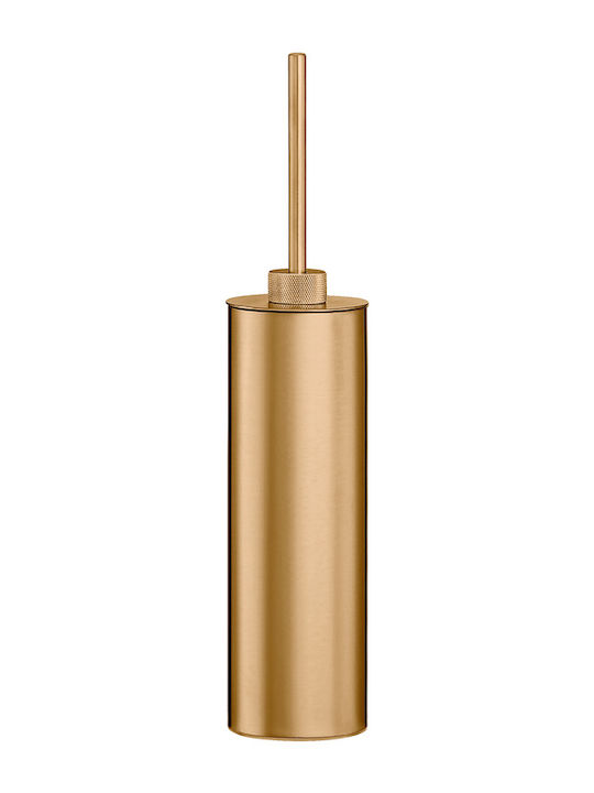 Sanco Metallic Brown Bathroom Toilet Brush