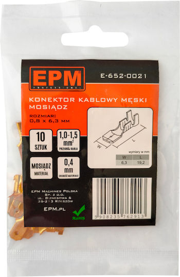 EPM Kabelstecker 10Stück E-652-0021