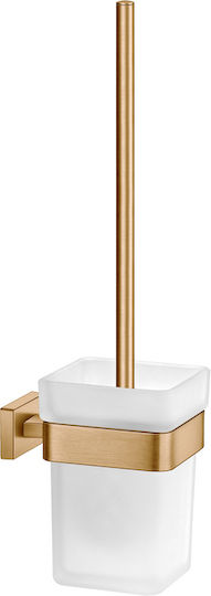 Sanco Glass Bronze Bathroom Toilet Brush