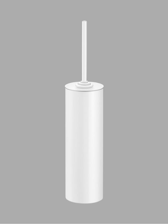 Sanco 120524-A03 Metallic Silver Bathroom Toilet Brush