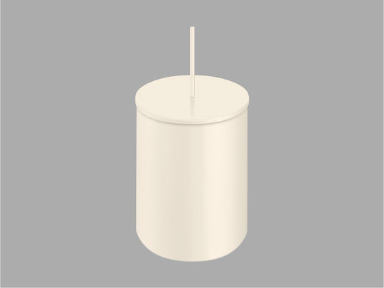 Sanco 90606-A75 Metallic Bathroom Bin 5lt Brown