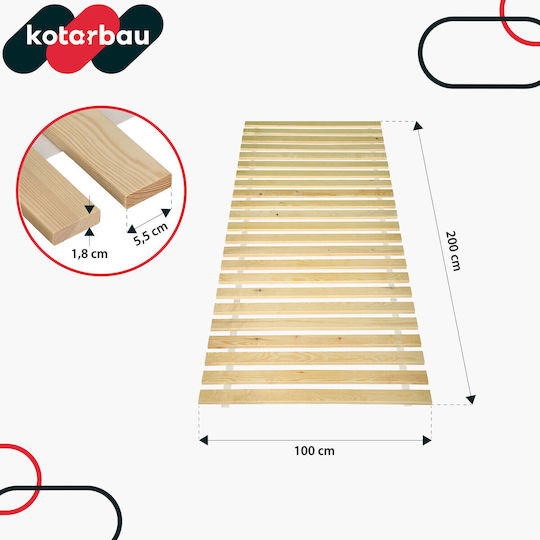 Lamellen Für Das Einzelbett 100x200cm
