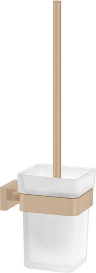 Sanco 91596-M26 Glass Bathroom Toilet Brush Copper