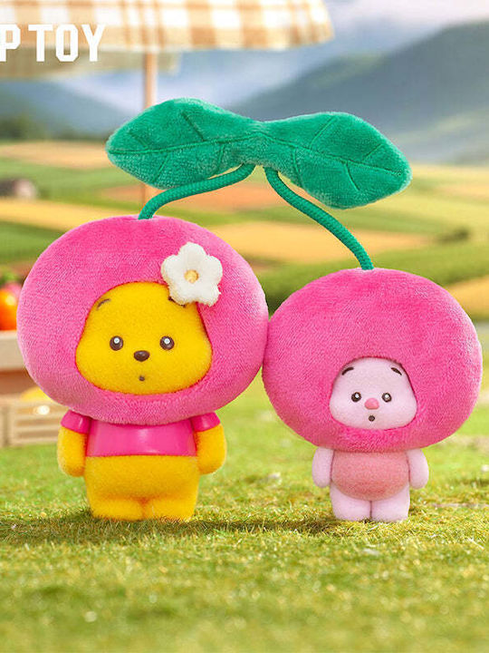 Plushy Disney Winnie Pooh Tiny Orchard Fruit Keychain Series Blind Box 1pc 1pc Random Selection