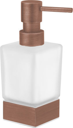 Sanco Bathroom Dispenser Γυάλινο Γκρι