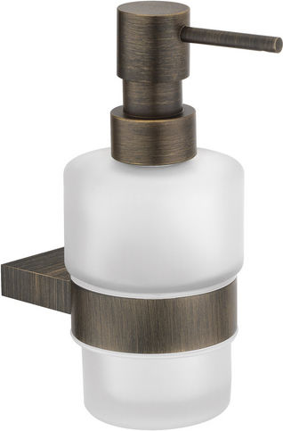 Sanco Academia Wandmontierter Spender Glas Grau