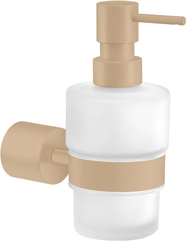 Sanco Elysian Επιτοίχιο Dispenser Γυάλινο Ασημί