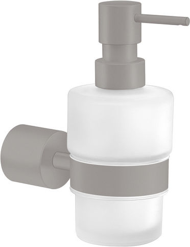 Sanco Elysian Επιτοίχιο Dispenser Γυάλινο Ασημί