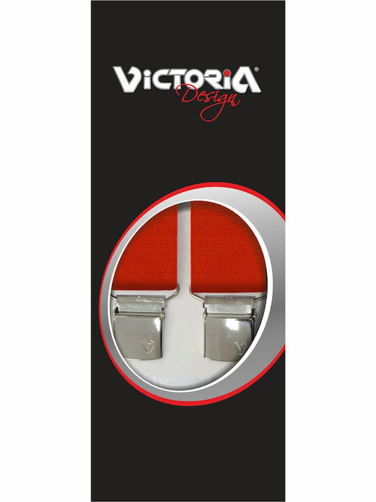Victoria Τιράντες Μονόχρωμες Πορτοκαλί