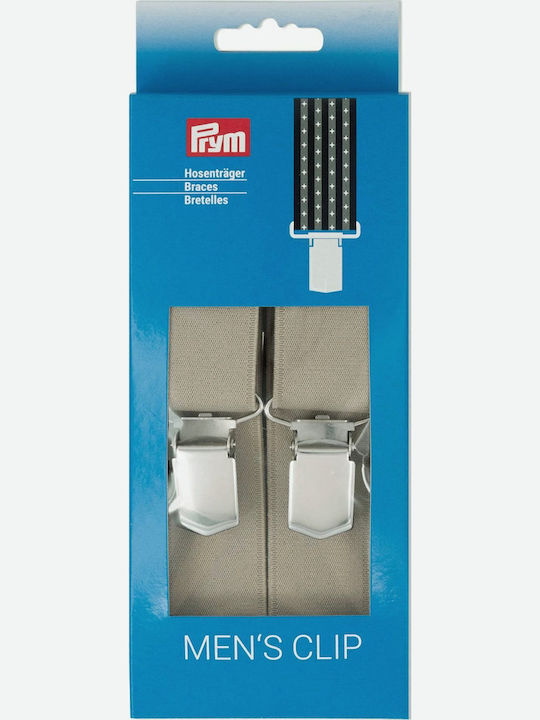 Prym Τιράντες Μονόχρωμες Γκρι