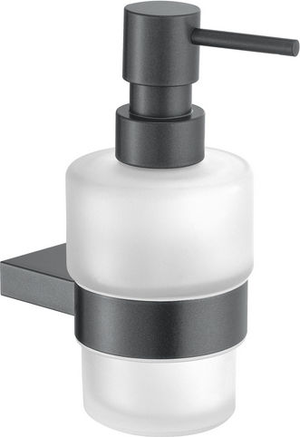 Sanco Aegean Wandmontierter Spender Glas Braun