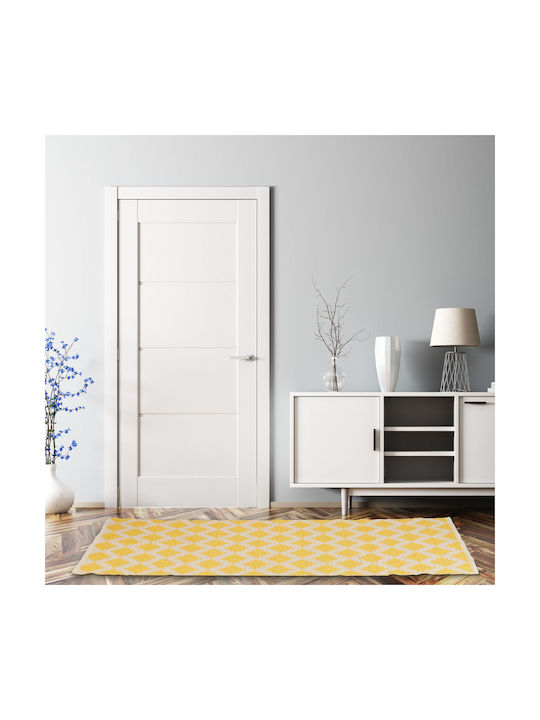 Relaxdays Covor Handmade Coridor Din Bumbac Multicolor 80x200cm