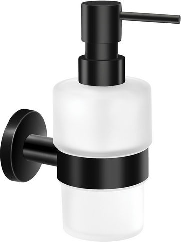 Sanco Gaea Επιτοίχιο Dispenser Γυάλινο Ασημί
