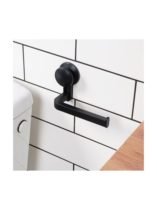 Vilde Suport De Hârtie Din Plastic Cu Ventuză Negru 5904316491949