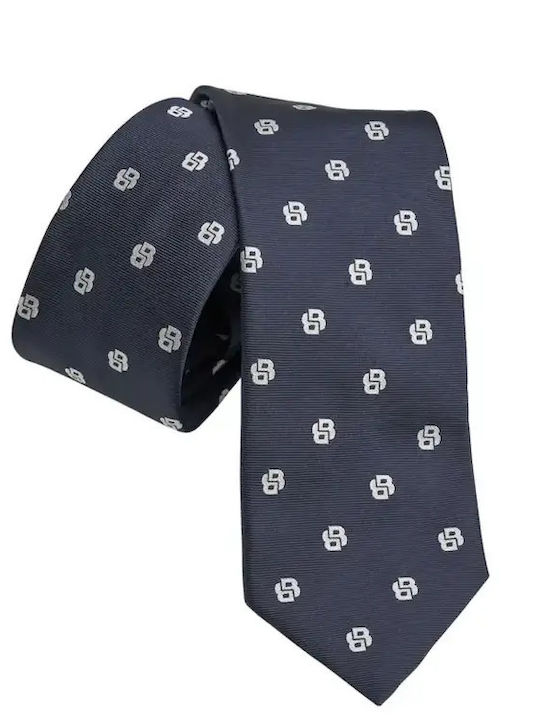 Boss Men's Tie Silk in Blue Color