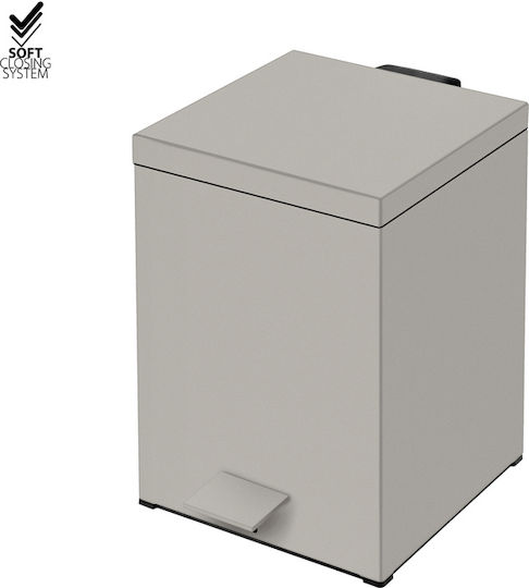 Sanco Metallisches Badezimmerkorb Soft Close 5lt