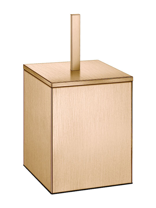 Sanco Metallischer Badezimmer Behälter 5lt Gold