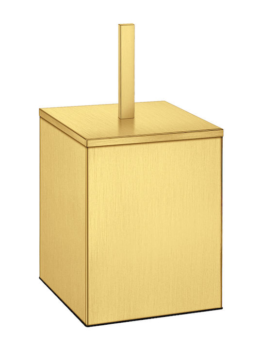 Sanco Metallischer Badezimmer Behälter 5lt Gold