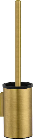 Sanco Metallische Toilettenbürste Badezimmer Gold