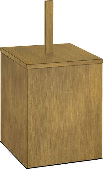 Sanco Inox Badezimmer Mülleimer 5lt Silber