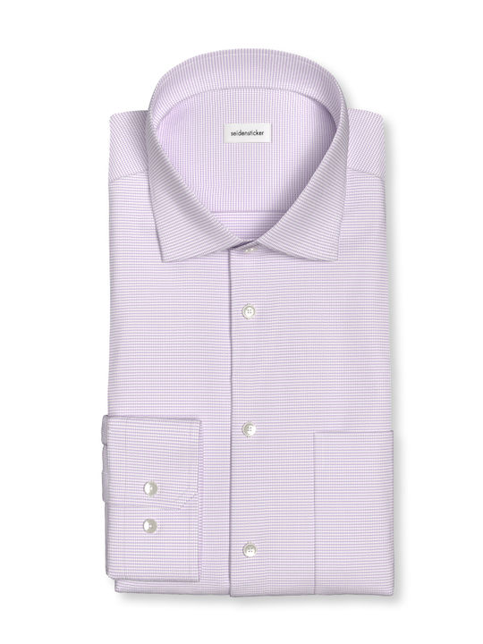 Long Sleeve Shirt in Regular Fit Pink