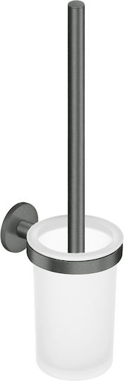Sanco Glasierte Toilettenbürste Badezimmer Bronze
