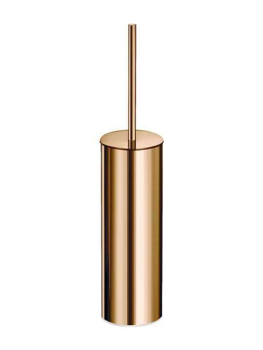 Sanco Metallische Toilettenbürste Badezimmer Gold