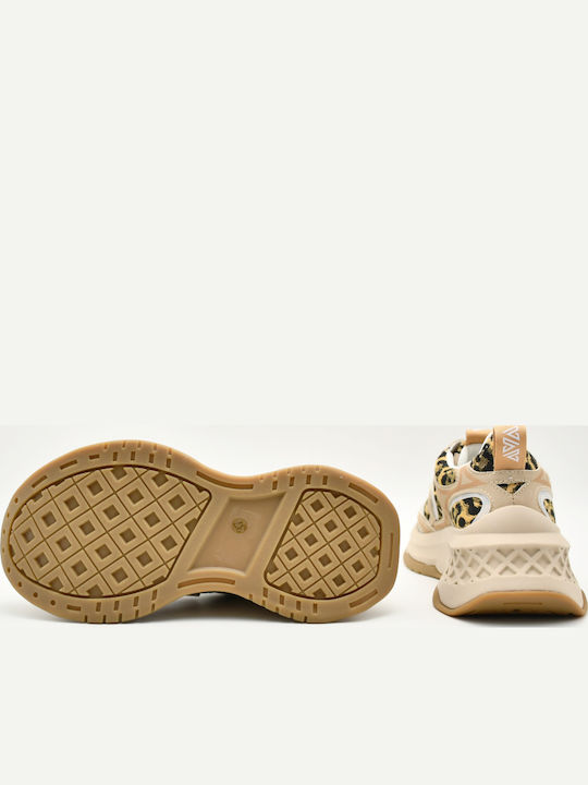 Women's Chunky Sneakers Beige