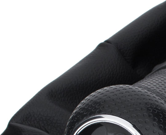 Seat Cordoba Ii 02-09 Black Gear Shift Knob + Gaiter Frame 5 Speeds
