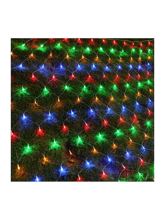 160 Λαμπάκια LED 2μ. x 200εκ. RGB τύπου Δίχτυ