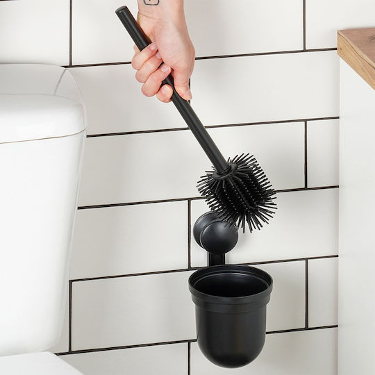Vilde Metal Toilet Brush Black