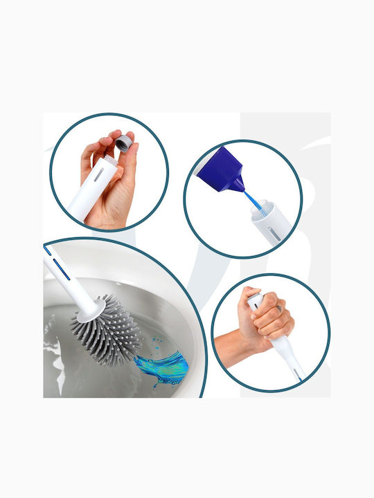 Vilde Plastic Toilet Brush White