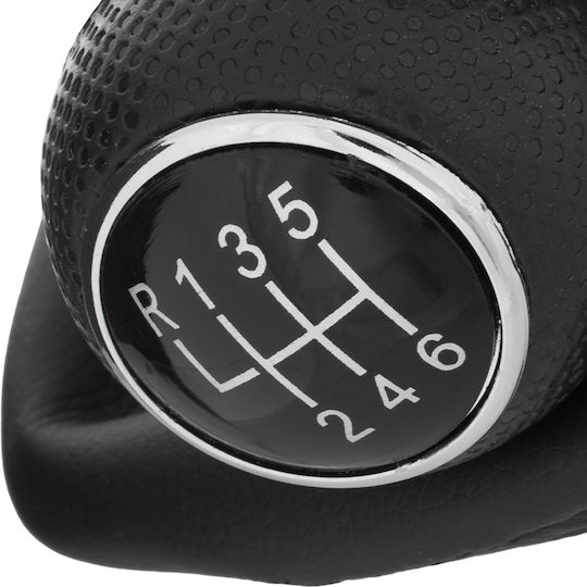 Vw Sharan 2000 Black Gear Shift Knob 6 Speeds + 23 Mm Boot Hole