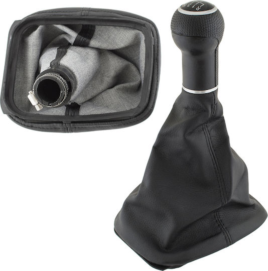 Vw Sharan 2000 Black Gear Shift Knob 6 Speeds + 23 Mm Boot Hole