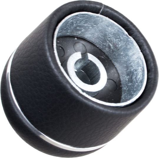 Alfa Romeo Brera 05-14 Gear Shift Knob Black + Silver 6 Speeds