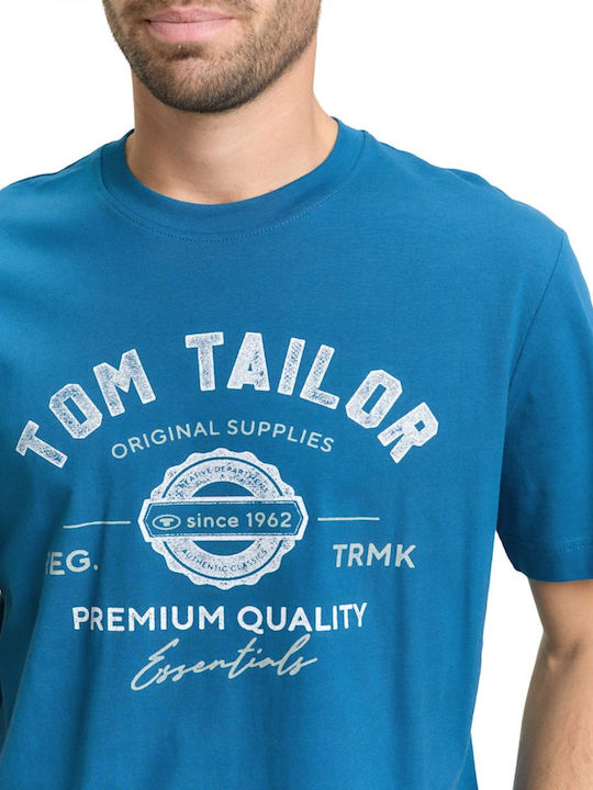 Αθλητικό T-shirt Πετρολ