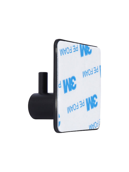 Vilde με Αυτοκόλλητο ​4.5x3cm Inox Γκρι