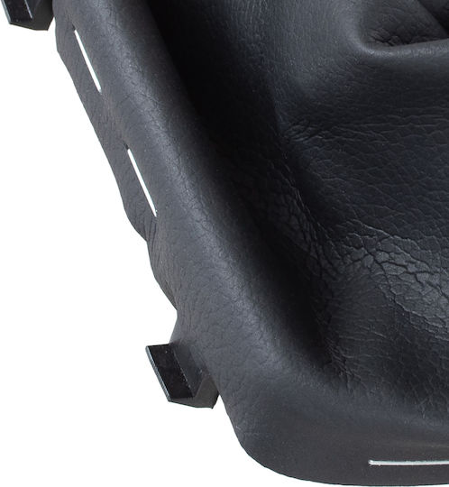 Audi A3 I 8l 96-03 Pomol Schimbător Viteze Negru + Manșetă Neagră + Inel Cromat 5 Viteze Cu Marșarier Jos